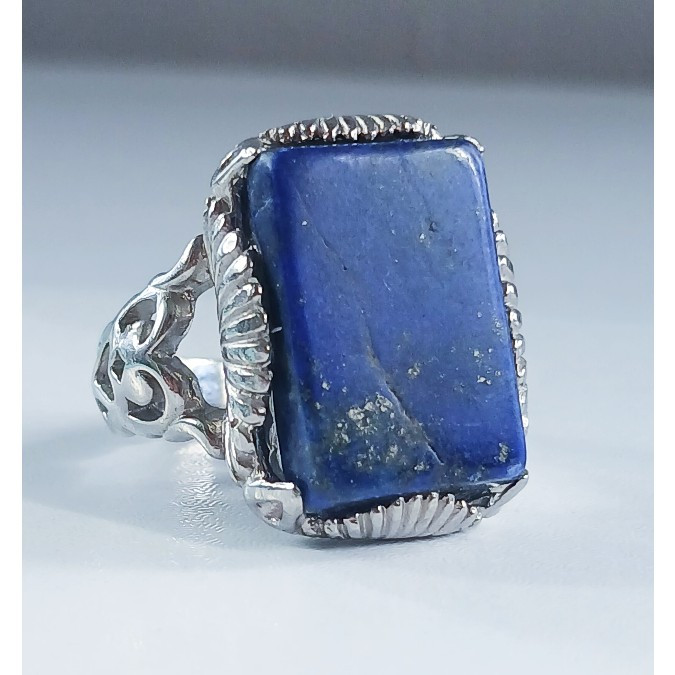 انگشتر لاجورد افغانستان طبیعی