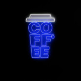 چراغ نئونی مدل coffee mug
