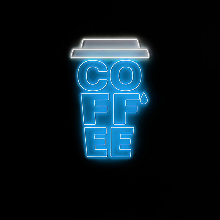 چراغ نئونی مدل coffee mug