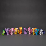 ست 12 عددی فیگور پونی کوچولو (My Little Pony) مجموعه کامل Mane 12 مای لیتل پونی