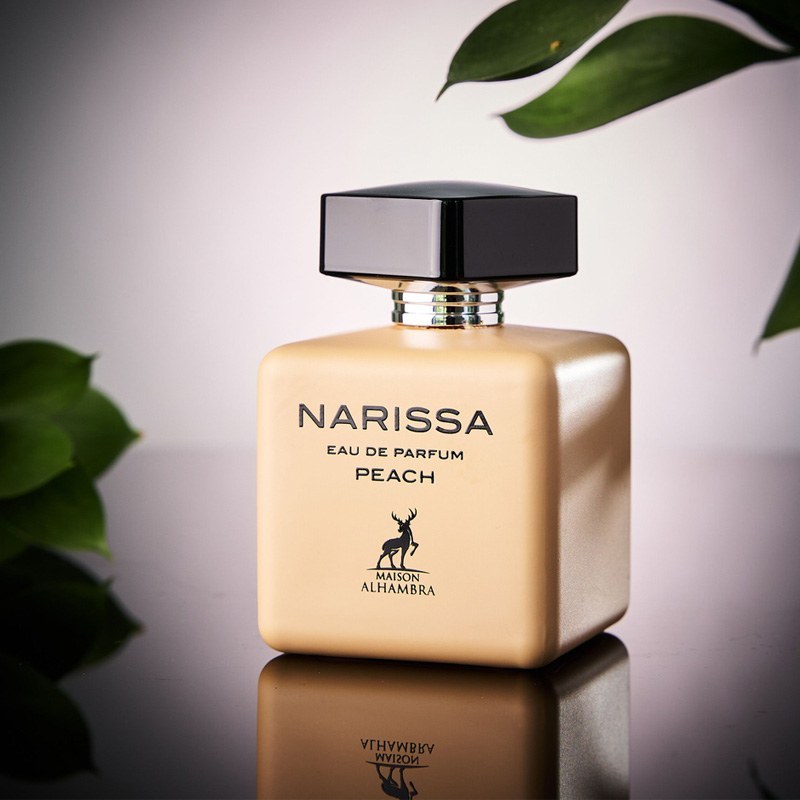 عطر زنانه میسن الحمرا ناریسا پیچ (پودره) (Maison Alhambra Narissa Peach (Poudree