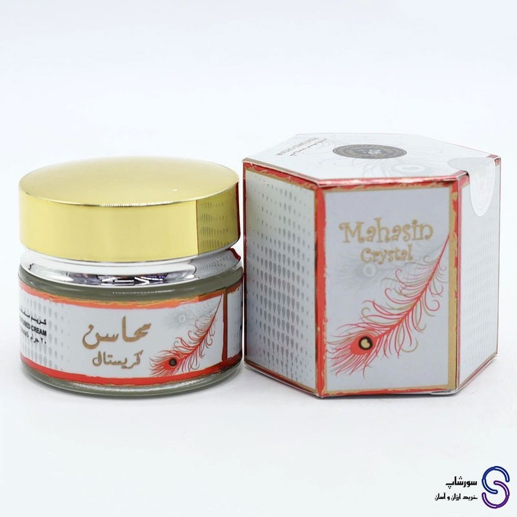 وازلین معطر محاسن کریستال برند ارض الزعفران 20 گرمی