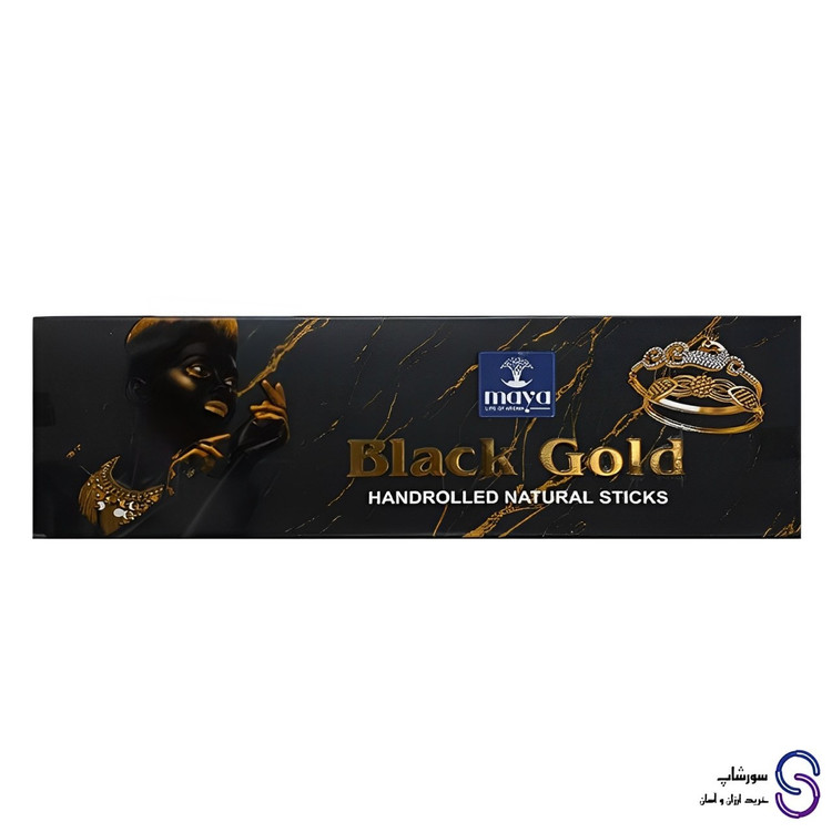 عود دست ساز مایا بلک گلد (BLACK GOLD)