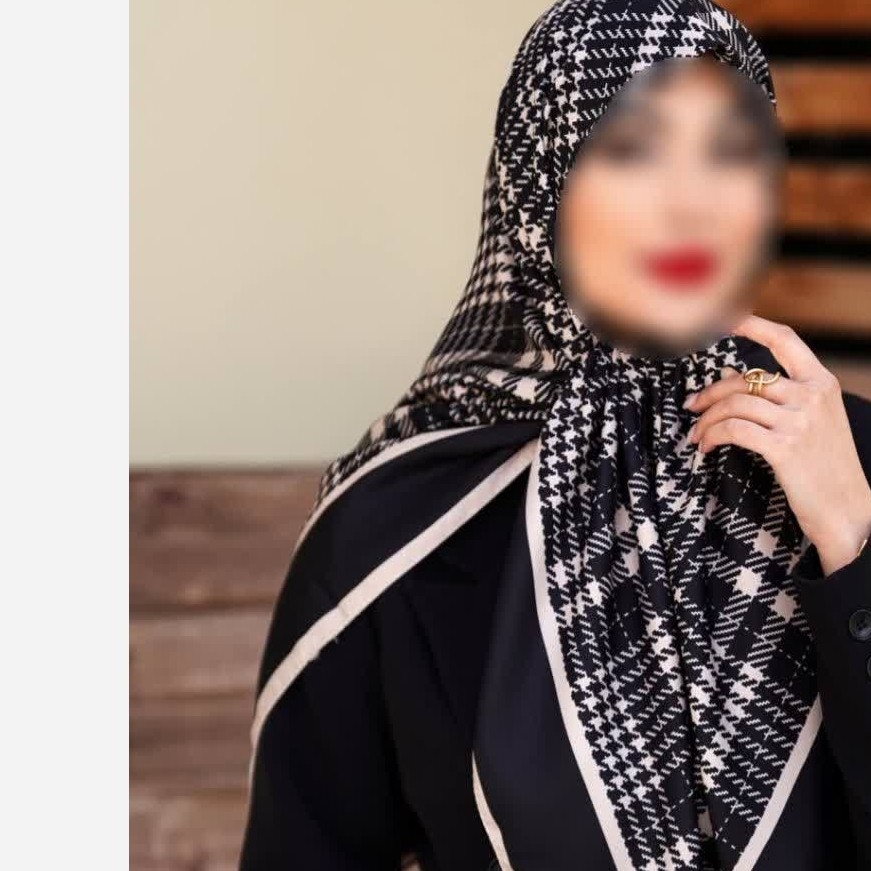 روسری ابریشمی زنانه