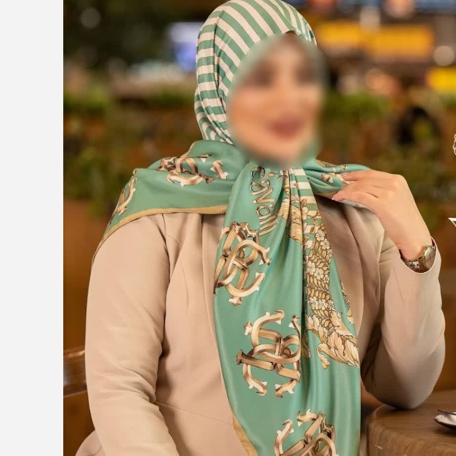 روسری مجلسی ابریشمی توییل