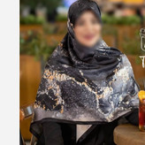 روسری مجلسی ابریشمی توییل