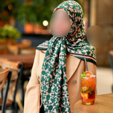 روسری نخی زنانه طرح جدید
