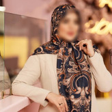 روسری مجلسی عیدانه نخی