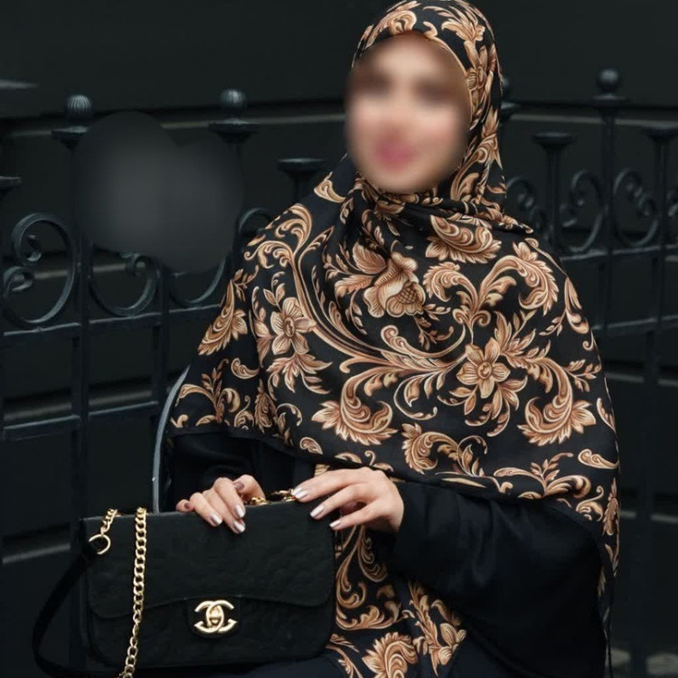 روسری مجلسی عیدانه نخی