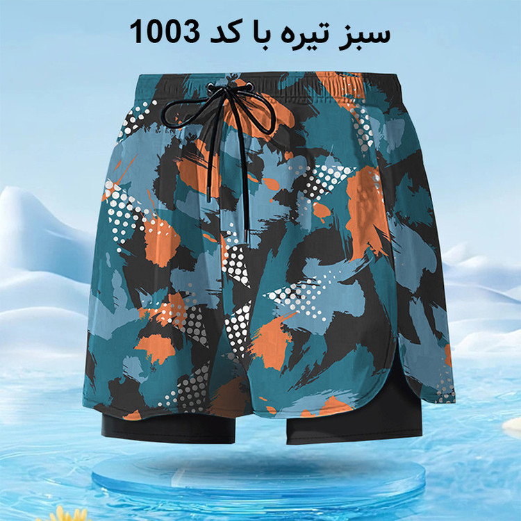 مایو پادار مردانه مدل دو لایه کد 1002-1003
