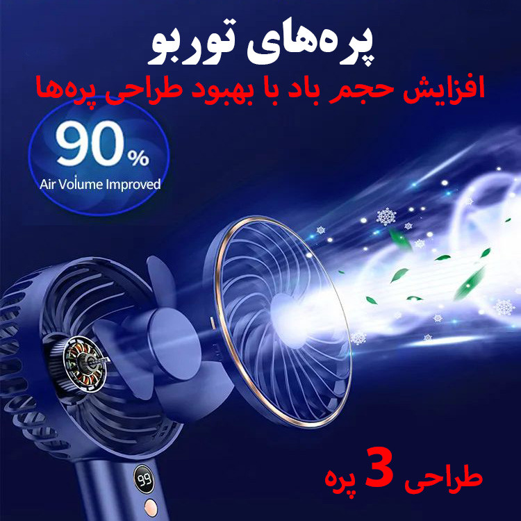 پنکه دستی مدل 5Grears