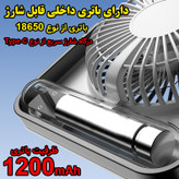پنکه رومیزی مدل پایه متحرک کد M7