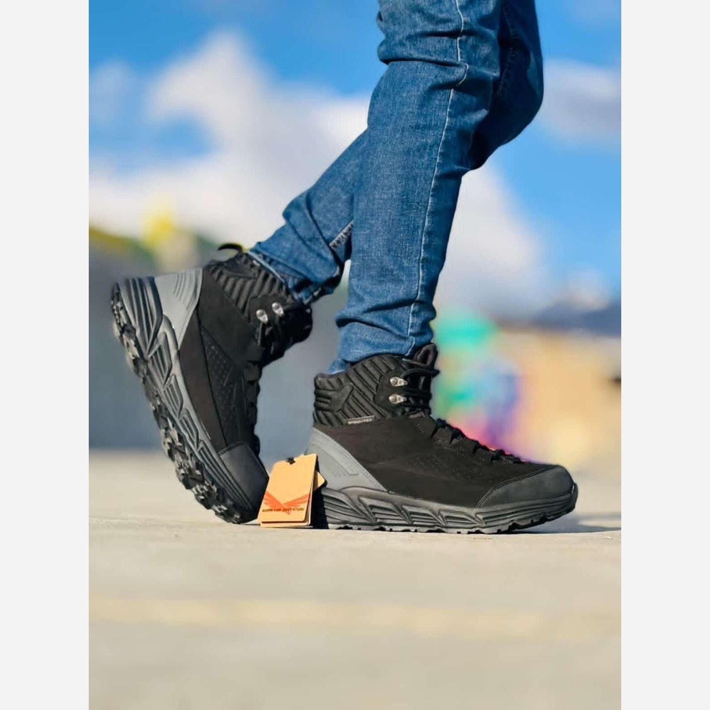 کفش ساق بلند مردانه اسنوهاک کد SN-S1134M