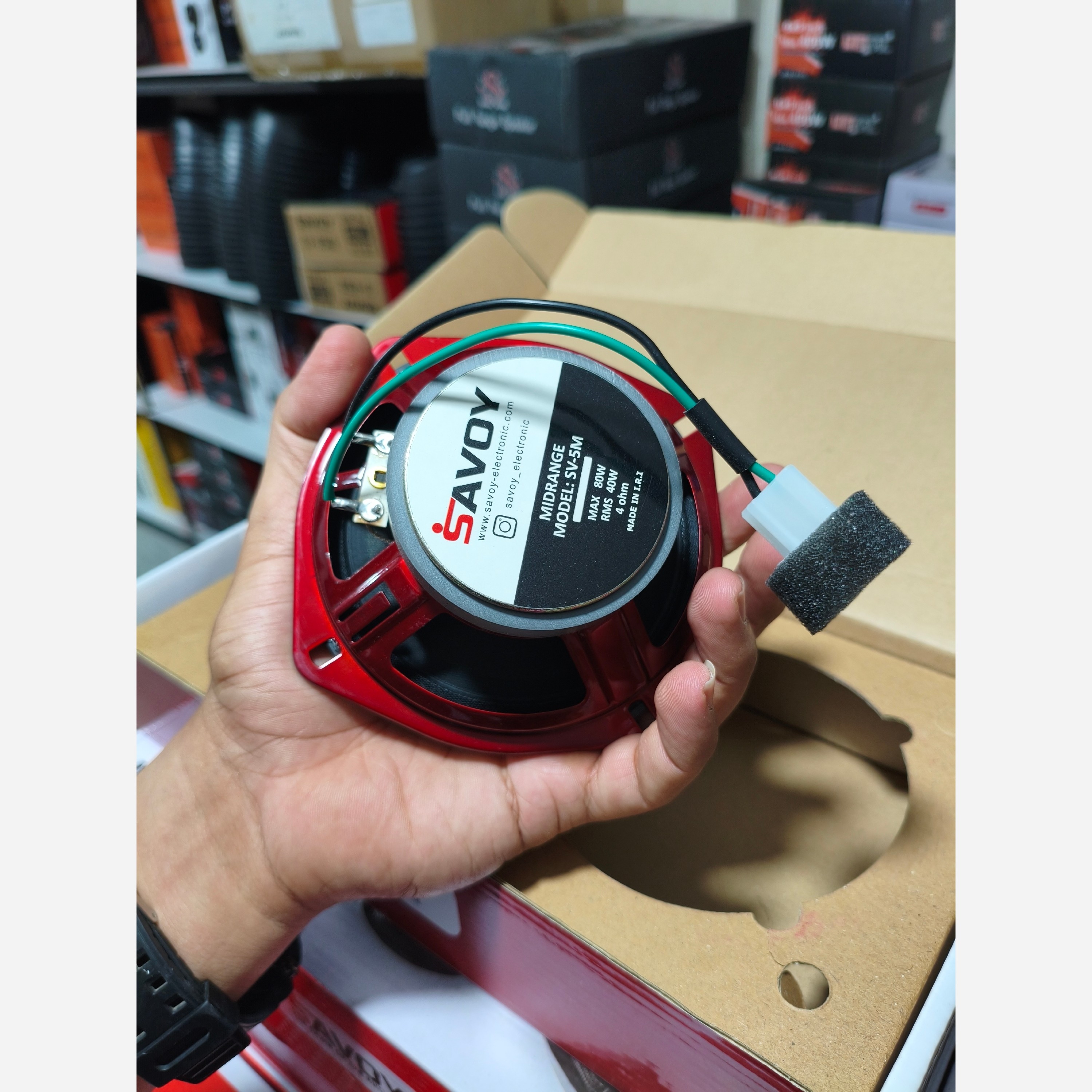 میدرنج 5 اینچ ساووی مدل SV-5 M بسته2 عددی