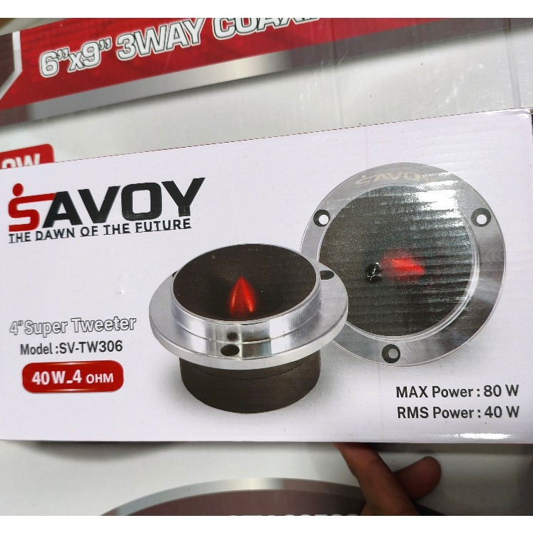 سوپر تیوتر ساووی مدل SV-TW306 مگنت بزرگ بسته دو عددی