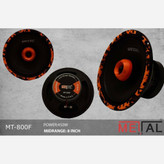 فول رنج 8 اینچ متال مدل MT-800F با توان 450