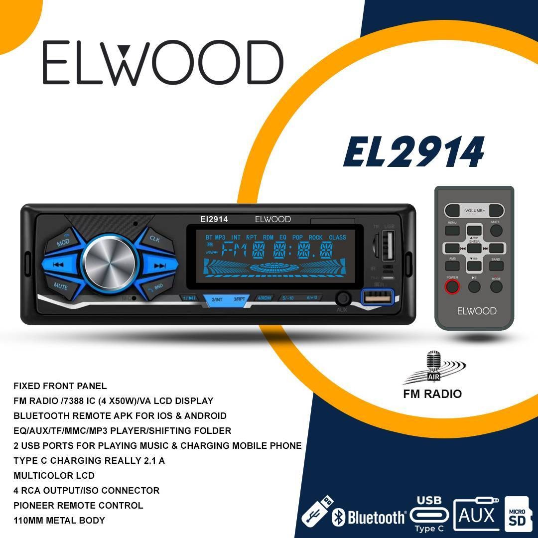 ضبط ایسی بزرگ بلوتوثی الوود مدل EL - 2914