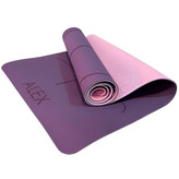 مت یوگا اورجینال 6 میل TPE کاور دار مارک ALEX (ارسال رایگان و خرید قسطی)