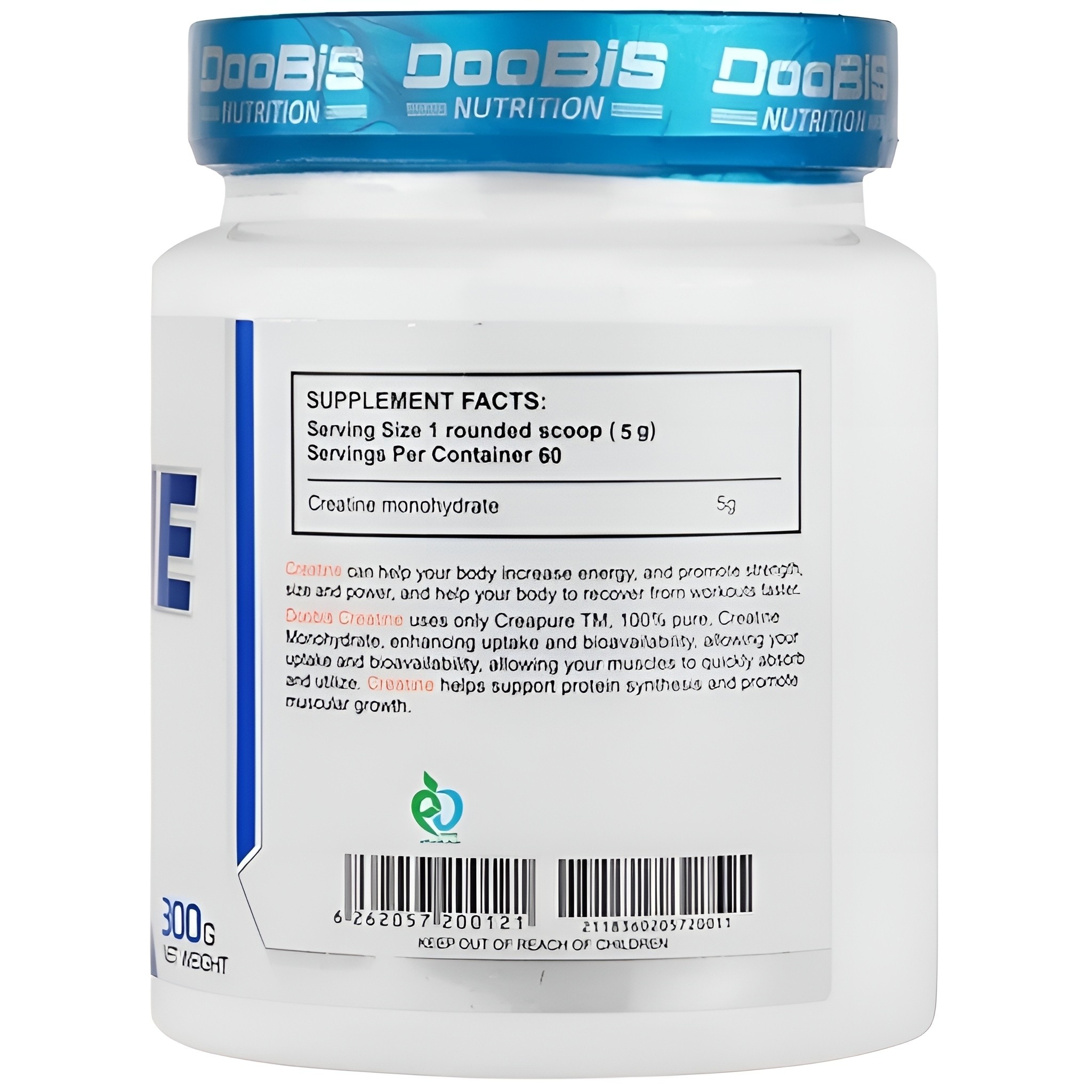 کراتین دوبیس NUTRITION اصلی 300 گرم بدون عوارض(ارسال رایگان و خرید قسطی)