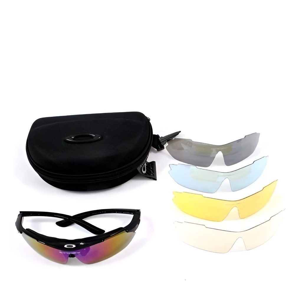 عینک کوهنوردی اورجینال 5 لنزی مارک OAKLEY (ارسال رایگان و خرید قسطی)