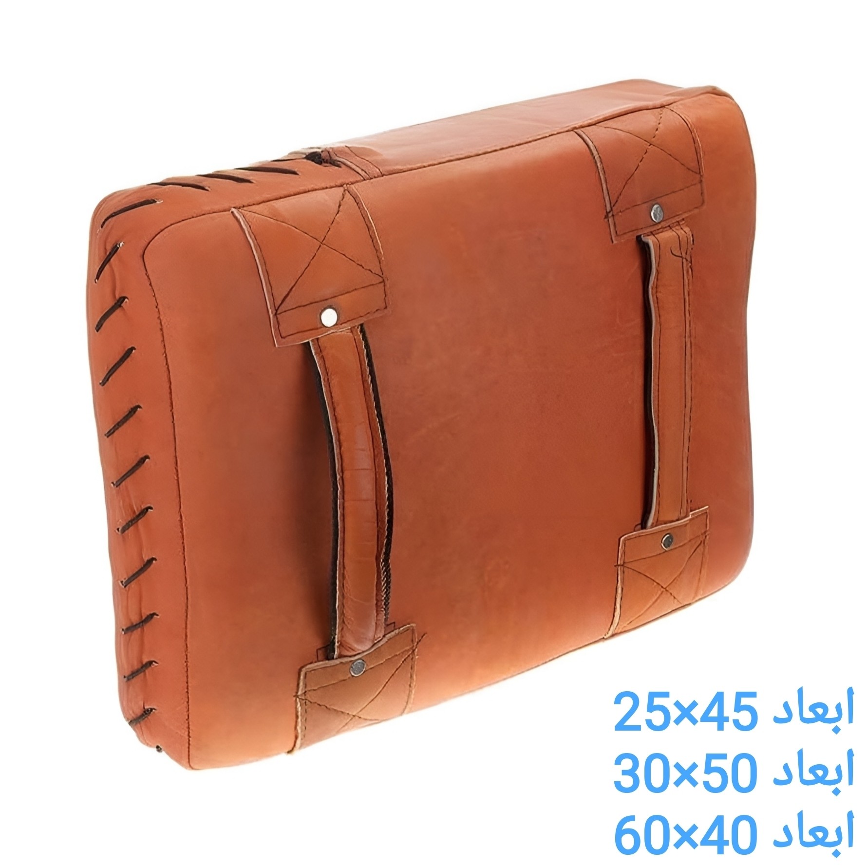 میت بالشتی چرم طبیعی اورجینال ابعاد مختلف (ارسال رایگان و خرید قسطی)