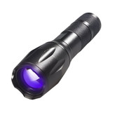 چراغ قوه فرابنفش (UV) اورجینال زوم دار و دوحالته شارژی اصلی