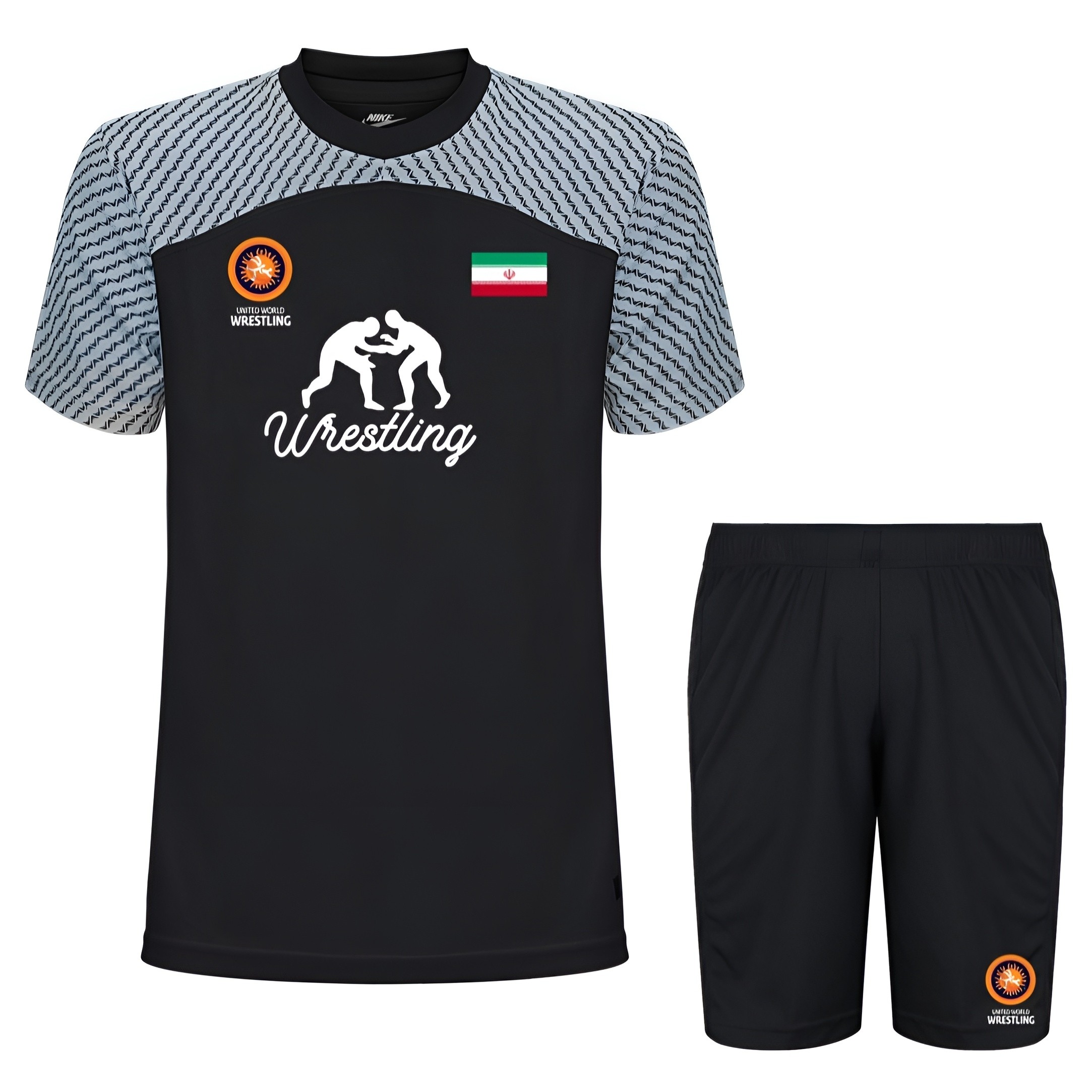 ست تیشرت و شورت کشتی اعلا سایز 2XS تا2XL