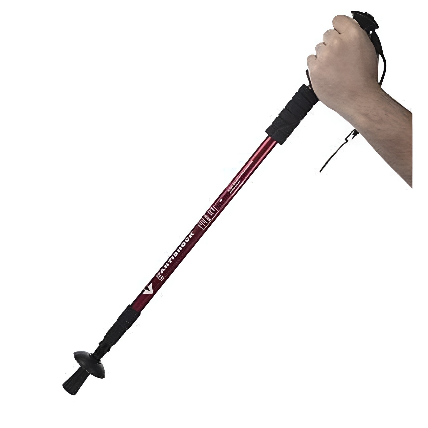 عصا کوهنوردی اورجینال وارداتی AntiShock اندازه 63 تا 135 سانت
