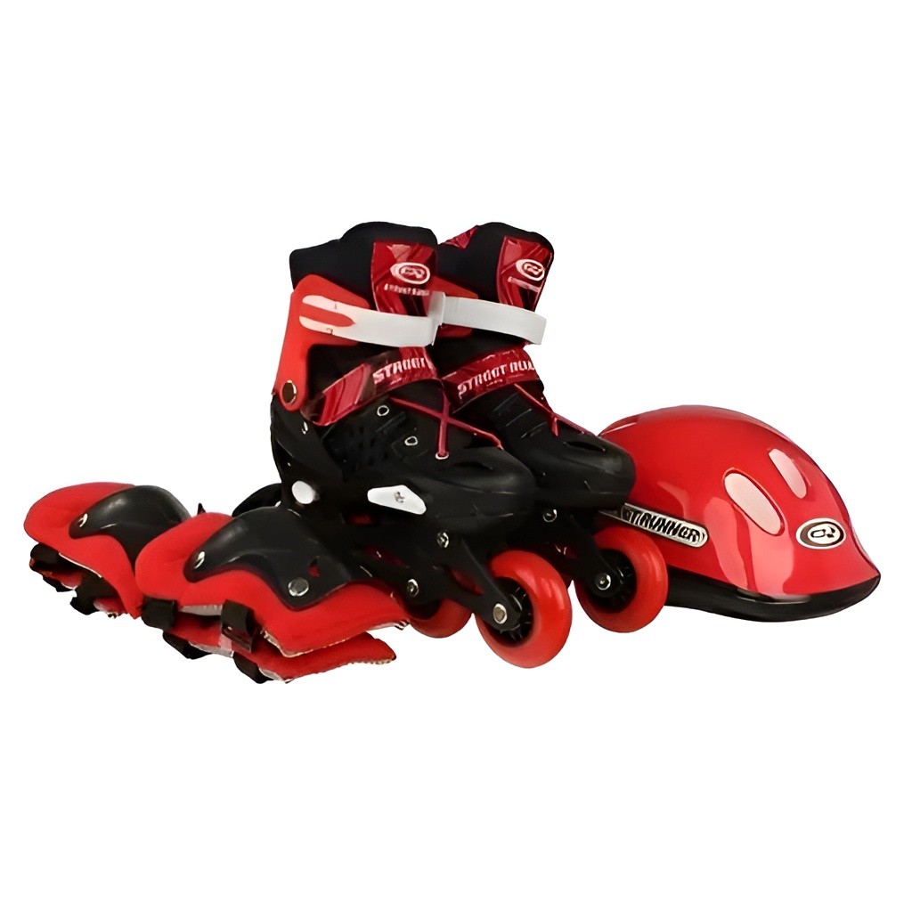 اسکیت کفشی اورجینال Streer وارداتی سایز 30 تا 41 با لوازم ایمنی (ارسال رایگان و خرید قسطی)