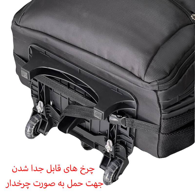 کوله پشتی چرخدار وینچنزا مدل 550020