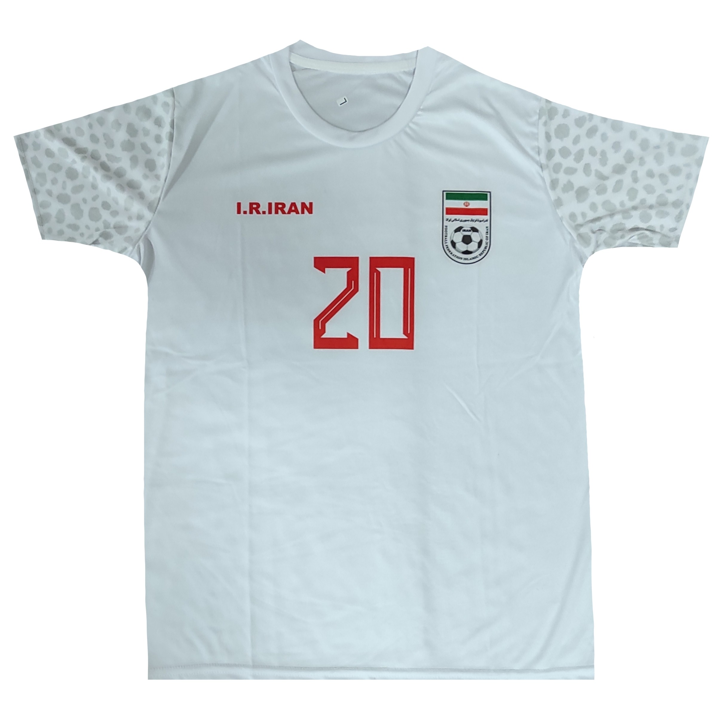 ست لباس ورزشی تیم ملی ایران بدون اسم شماره در پشت