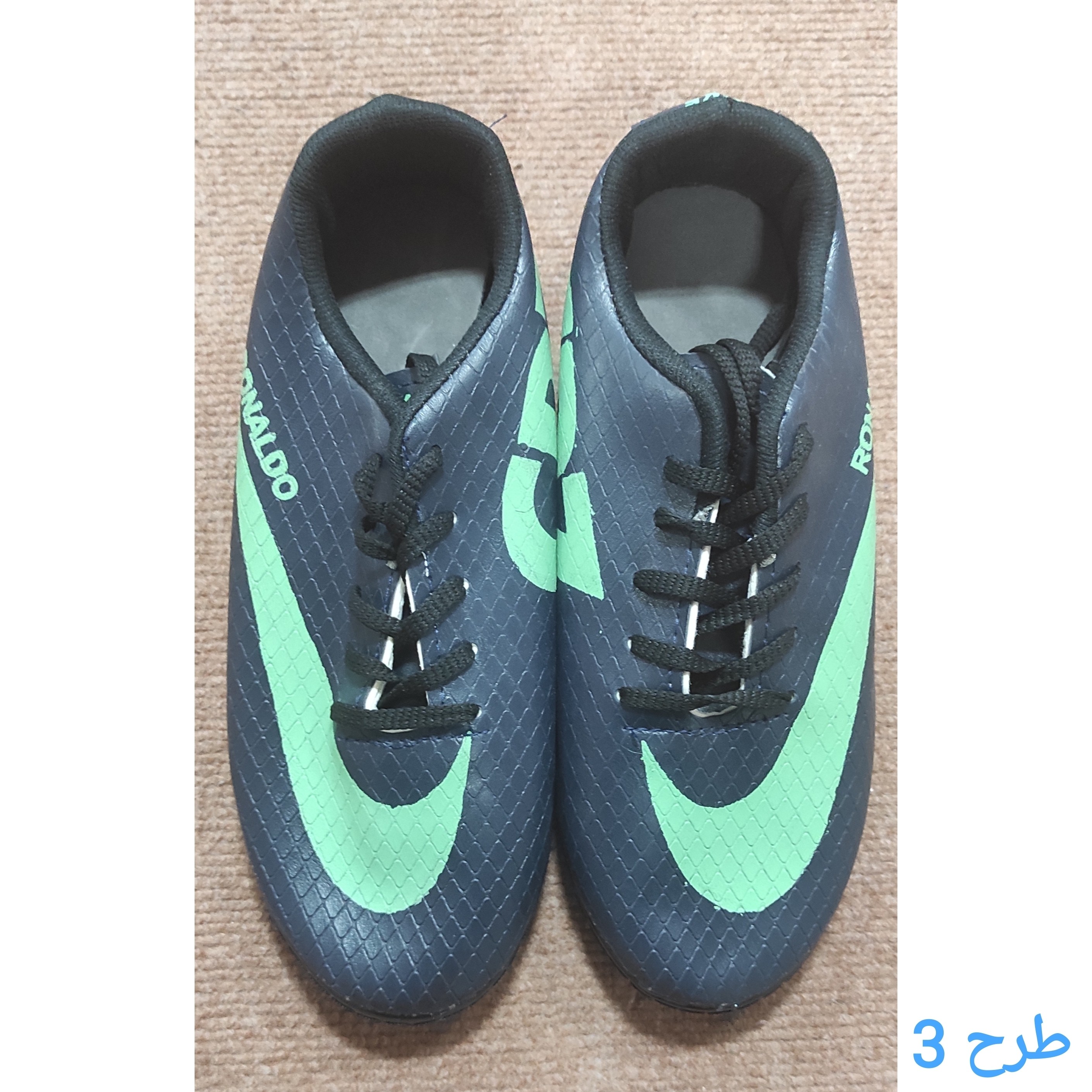کفش استوک فوتبال اعلا طرح CR7 سایز 43 تا 45