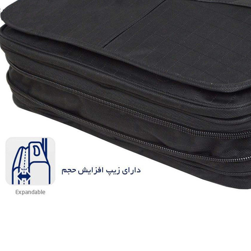 کیف لپ تاپ چرم ما مدل DP-1 مناسب برای لپ تاپ 15 اینچی