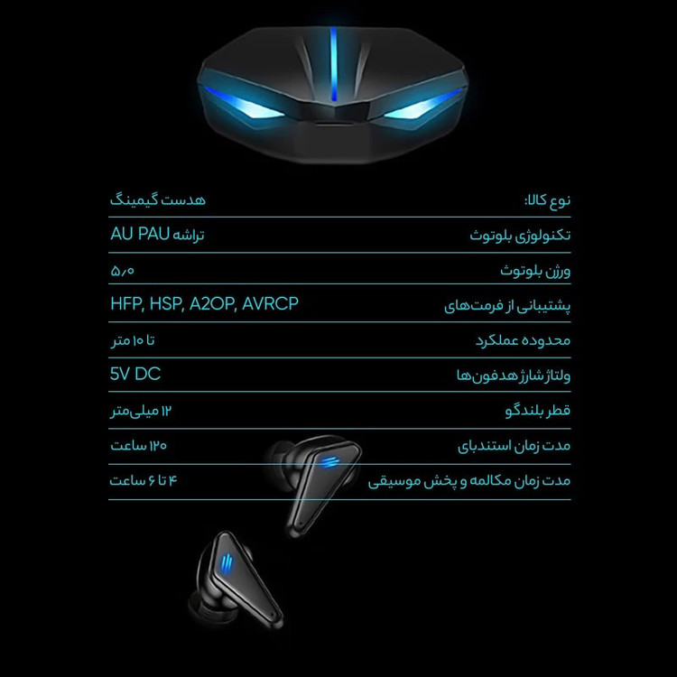 هدفون بلوتوثی مدل K55 Stereo