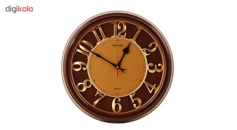 ساعت دیواری ولدر مدل ABB-518 کد F828-DLT