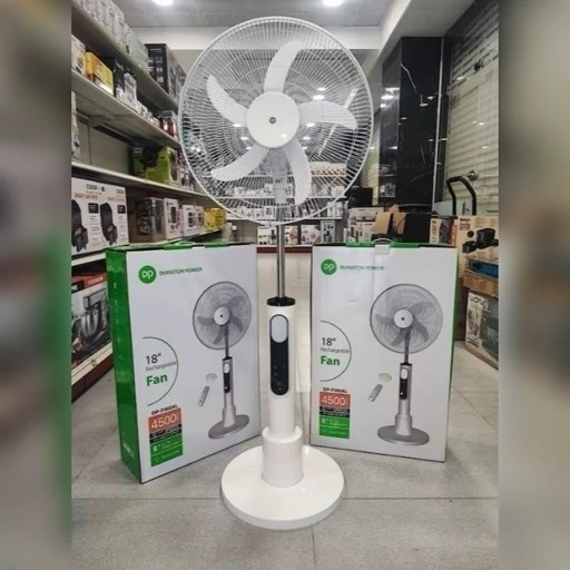 پنکه ایستاده برقی و شارژی دی پی مدل DP-F502 با ارسال رایگان