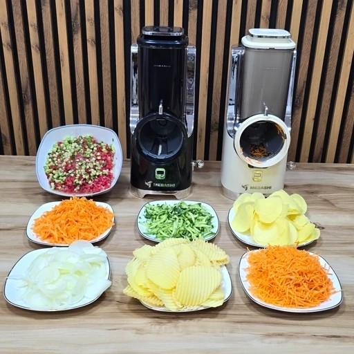 سالادساز رنده برقی مباشی ژاپن مدل ME-SM 1001 با رنده نگینی و ارسال رایگان