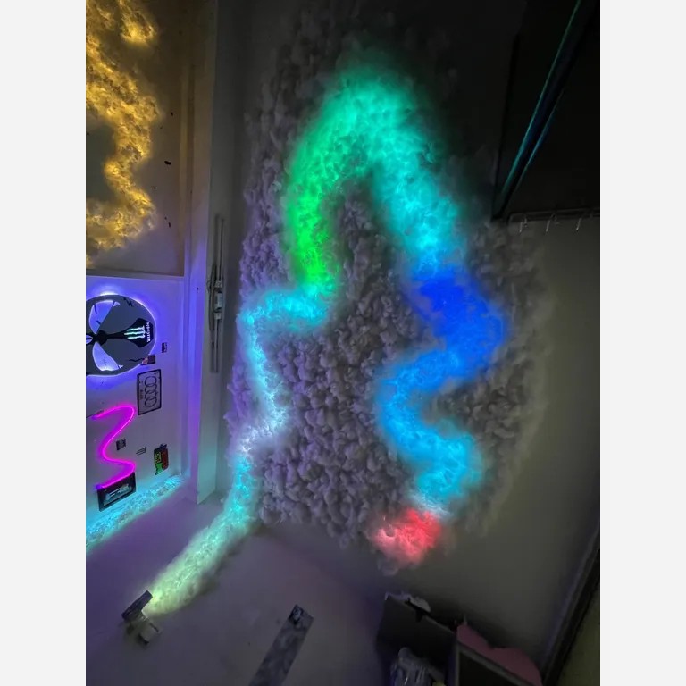 ریسه ال ای دی RGB حساس به صدا فول کالر