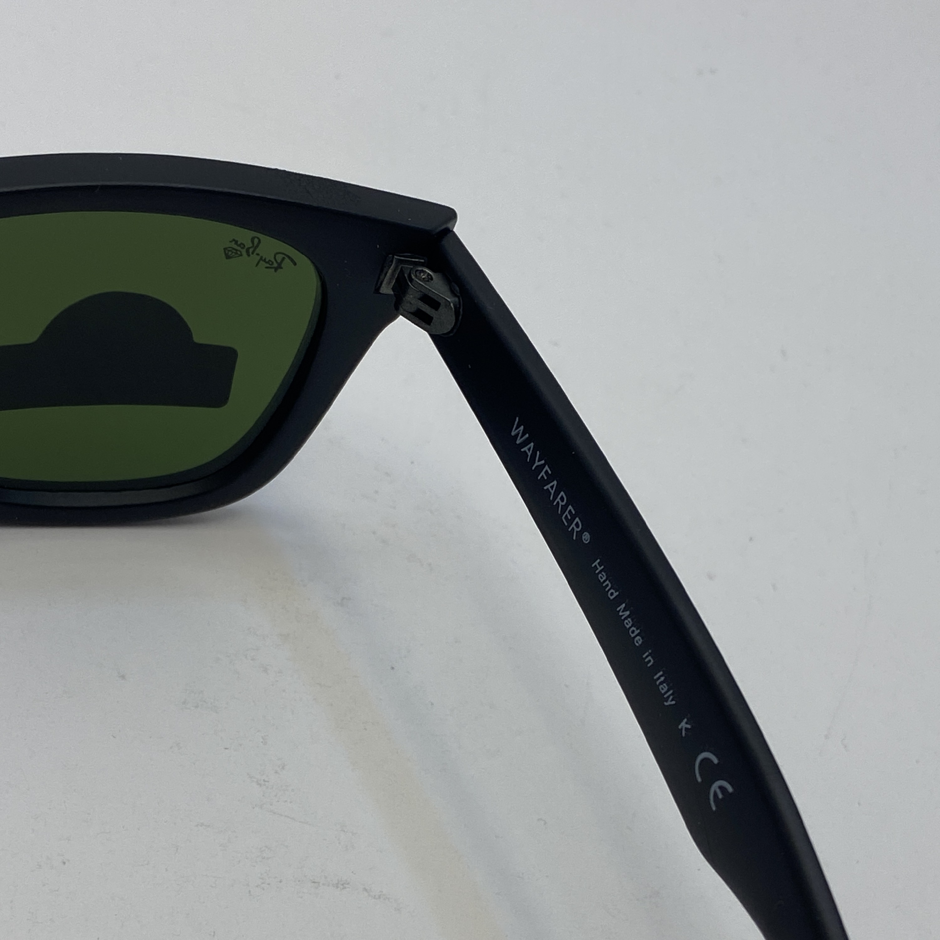 عینک ویفرر ریبن Rayban WAYFARER مشکی مات شیشه سنگ نشکن زد خش با پک کامل ریبن RB 2140
