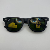 عینک ویفرر ریبن Rayban WAYFARER مشکی مات شیشه سنگ نشکن زد خش با پک کامل ریبن RB 2140