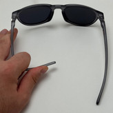 عینک آفتابی پلاریزه اوکلی Oakley طوسی عدسی مشکی گرد کد TO4910 (ارسال رایگان)