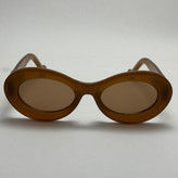 عینک آفتابی زنانه Loewe Oval Chunky لووه بیضی قهوه ای کد 1207 (ارسال رایگان)