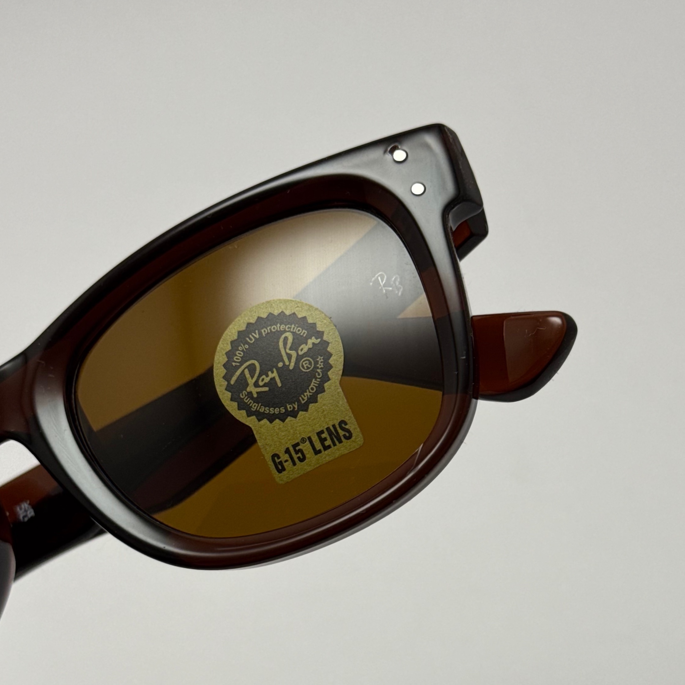 عینک آفتابی ریبن ویفرر شیشه سنگ قهوه ای به همراه پک کامل ریبن Rayban WAYFARER RB 0502S (ارسال رایگان)