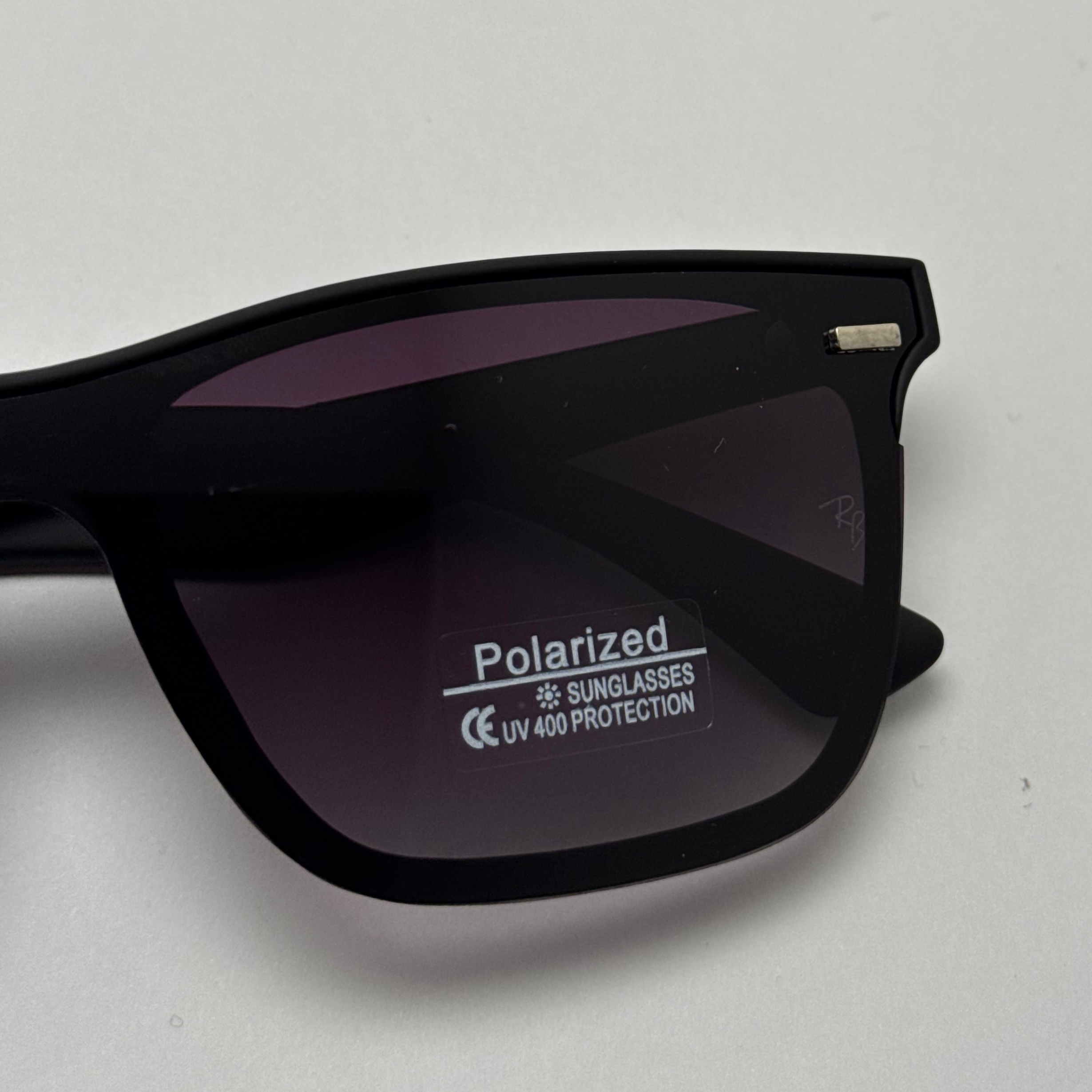عینک آفتابی پلاریزه ریبن rayban تمام مشکی کد p2222 (ارسال رایگان)