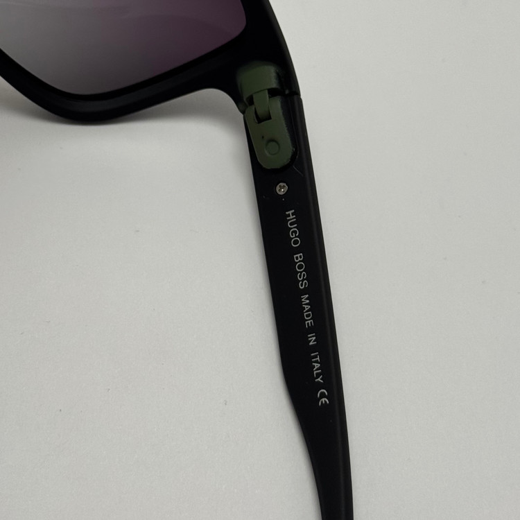 عینک آفتابی پلاریزه هوگو باس HUGO BOSS تمام مشکی کد 2205 - عینک رانندگی (ارسال رایگان)