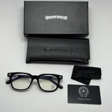 عینک بلوکات کروم هارتز مشکی نقره ای Chrome Hearts 2273 با پک کامل کروم هارتز - کیفیت مستر (ارسال رایگان)