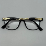عینک بلوکات کروم هارتز مشکی طلایی Chrome Hearts 2272 - کیفیت مستر (ارسال رایگان)