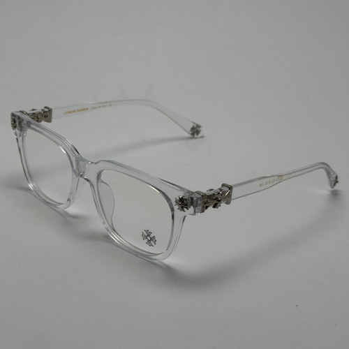 عینک بلوکات کروم هارتز کریستالی نقره ای Chrome Hearts 2273 - کیفیت مستر (ارسال رایگان)