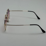 عینک شب ریبن Ray-ban صورتب هایلایت فریم طلایی کد RB 3556