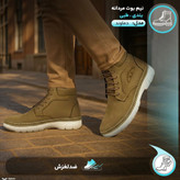 نیم بوت مردانه مدل دماوند رنگ سدری دوردوخت (پس کرایه)